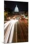 New York Avenue and U. S. Capitol Building-null-Mounted Photographic Print