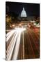 New York Avenue and U. S. Capitol Building-null-Stretched Canvas