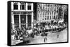 New York: Bank Run, 1930-null-Framed Stretched Canvas