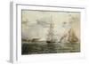 New York Bay, Castle Clinton, circa 1875-James Abbott McNeill Whistler-Framed Giclee Print