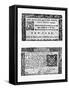 New York Bill, 1776-null-Framed Stretched Canvas