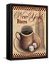 New York Bistro-Todd Williams-Framed Stretched Canvas