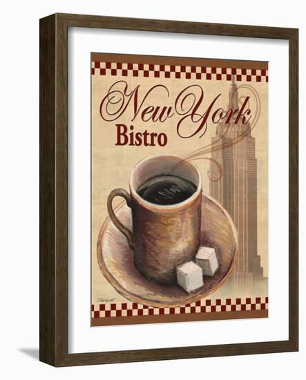 New York Bistro-Todd Williams-Framed Art Print