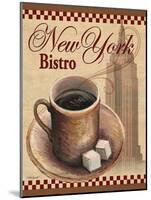 New York Bistro-Todd Williams-Mounted Art Print