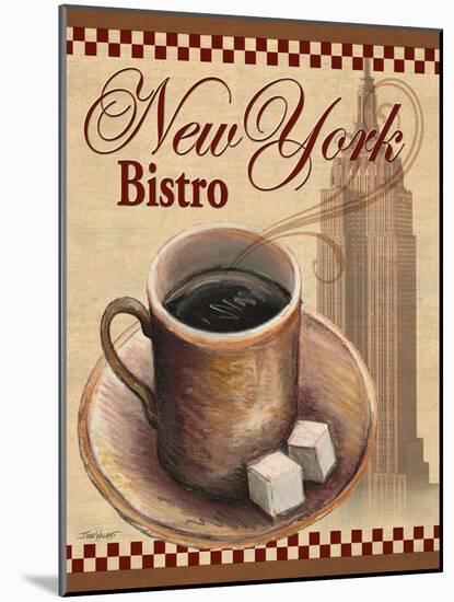 New York Bistro-Todd Williams-Mounted Art Print