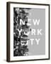New York Bold-Assaf Frank-Framed Giclee Print