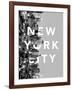 New York Bold-Assaf Frank-Framed Giclee Print