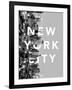 New York Bold-Assaf Frank-Framed Giclee Print