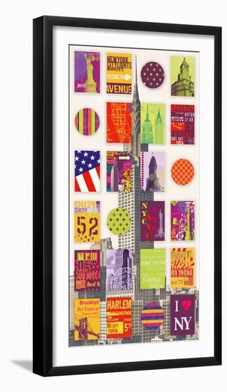 New York Break-Tom Frazier-Framed Art Print