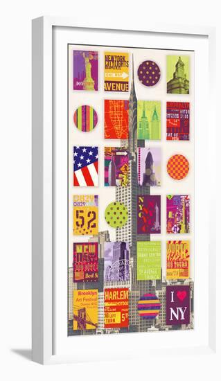 New York Break-Tom Frazier-Framed Art Print