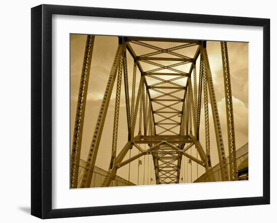 New York Bridge II-Jairo Rodriguez-Framed Photographic Print