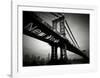 New York Bridge-Blonde Attitude-Framed Art Print