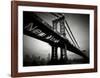 New York Bridge-Blonde Attitude-Framed Art Print