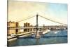 New York Bridge-Philippe Hugonnard-Stretched Canvas