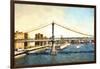 New York Bridge-Philippe Hugonnard-Framed Giclee Print