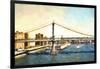 New York Bridge-Philippe Hugonnard-Framed Giclee Print