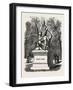 New York: Bronze Statue of Robert Burns, Unvailed in Central Park, October 2Nd, U.S., 1880 1881-null-Framed Premium Giclee Print