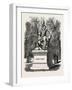 New York: Bronze Statue of Robert Burns, Unvailed in Central Park, October 2Nd, U.S., 1880 1881-null-Framed Premium Giclee Print
