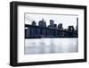 New York, Brooklyn Bridge and Lower Manhattan-Skaya-Framed Photographic Print