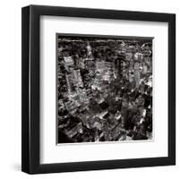 New York by Night-Henri Silberman-Framed Art Print