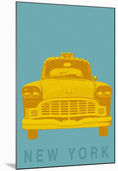 New York - Cab-Ben James-Mounted Art Print