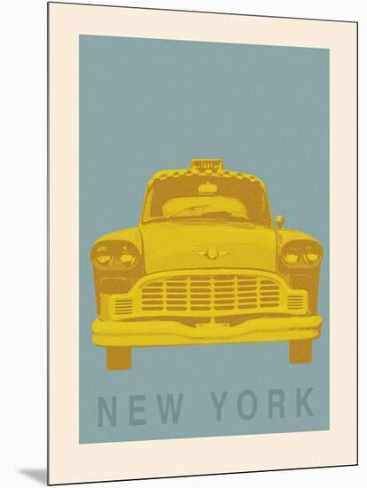 New York - Cab-Ben James-Mounted Giclee Print