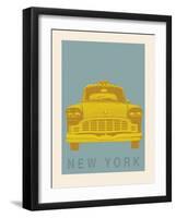 New York - Cab-Ben James-Framed Giclee Print