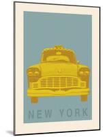 New York - Cab-Ben James-Mounted Giclee Print