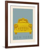 New York - Cab-Ben James-Framed Art Print