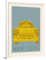 New York - Cab-Ben James-Framed Art Print