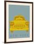 New York - Cab-Ben James-Framed Art Print