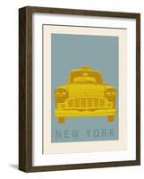 New York - Cab-Ben James-Framed Art Print