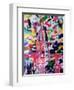 New York Camo-Abstract Graffiti-Framed Giclee Print