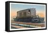 New York Central Lines, Railroad Engine-null-Framed Stretched Canvas