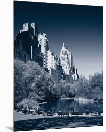 New York Central Park-null-Mounted Art Print