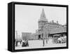 New York Central Railroad Station, Rochester, N.Y.-null-Framed Stretched Canvas