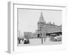 New York Central Railroad Station, Rochester, N.Y.-null-Framed Photo