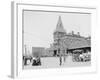 New York Central Railroad Station, Rochester, N.Y.-null-Framed Photo