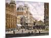 New York: Central Station-Stanton Manolakas-Mounted Giclee Print