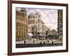 New York: Central Station-Stanton Manolakas-Framed Giclee Print