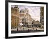 New York: Central Station-Stanton Manolakas-Framed Giclee Print