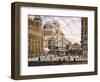 New York: Central Station-Stanton Manolakas-Framed Giclee Print