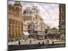 New York: Central Station-Stanton Manolakas-Mounted Giclee Print