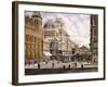 New York: Central Station-Stanton Manolakas-Framed Giclee Print