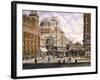 New York: Central Station-Stanton Manolakas-Framed Giclee Print