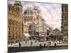 New York: Central Station-Stanton Manolakas-Mounted Giclee Print