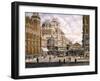 New York: Central Station-Stanton Manolakas-Framed Giclee Print