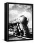 New York Central Streamlined Locomotive-Philip Gendreau-Framed Stretched Canvas