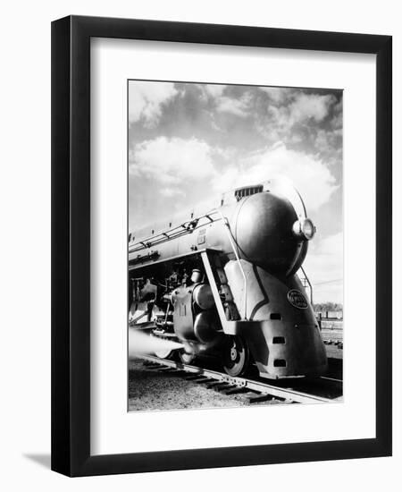 New York Central Streamlined Locomotive-Philip Gendreau-Framed Photographic Print