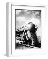 New York Central Streamlined Locomotive-Philip Gendreau-Framed Photographic Print